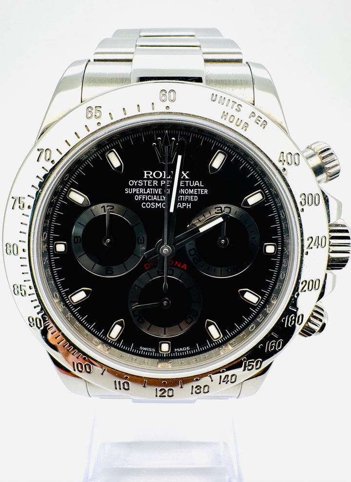 Rolex Daytona 116520 Black Dial - 2012 - Full Set